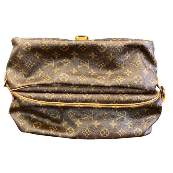 🔥LARGE🔥 Authentic Louis Vuitton Saumur 35 Crossbody Shoulder Bag Boho Soho - Picture 10 of 16